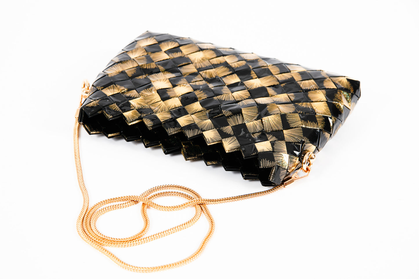 Gold Metallic Handbag M