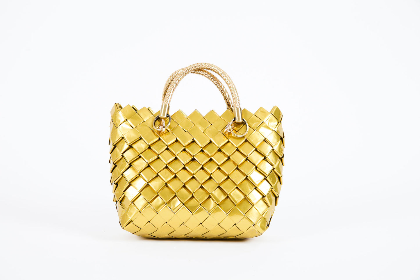 Gold Metallic Handbag M
