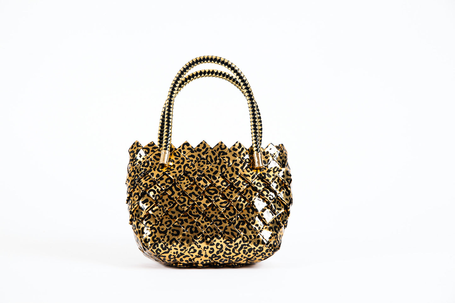 Gold Metallic Handbag M