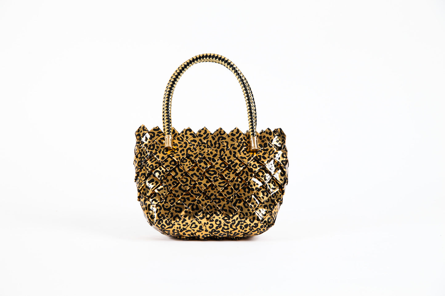 Gold Metallic Handbag M