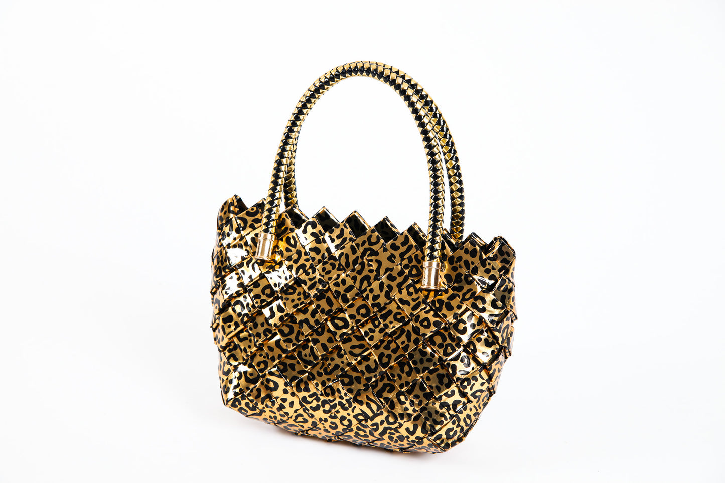 Gold Metallic Handbag M