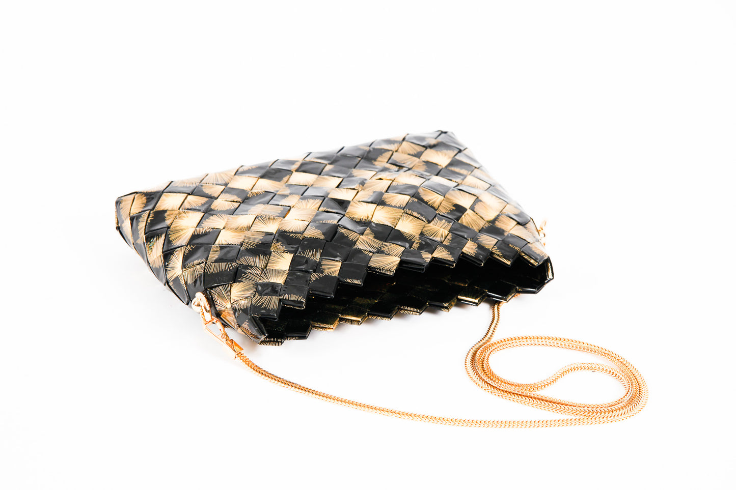 Gold Metallic Handbag M