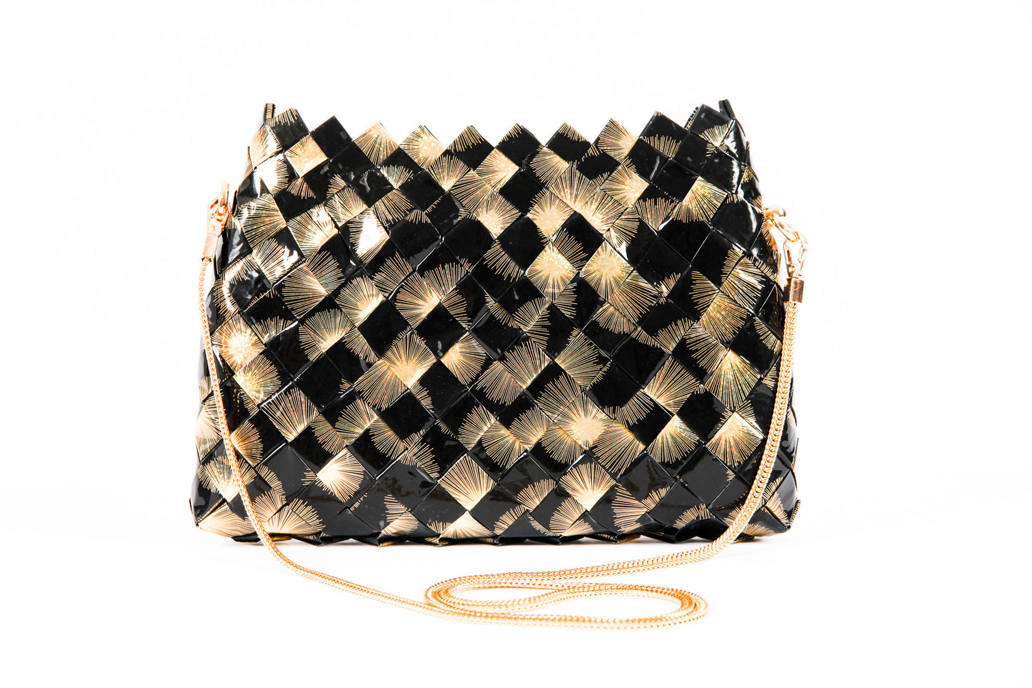 Gold Metallic Handbag M