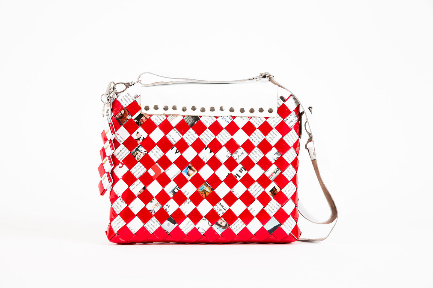 Red Metallic Handbag M