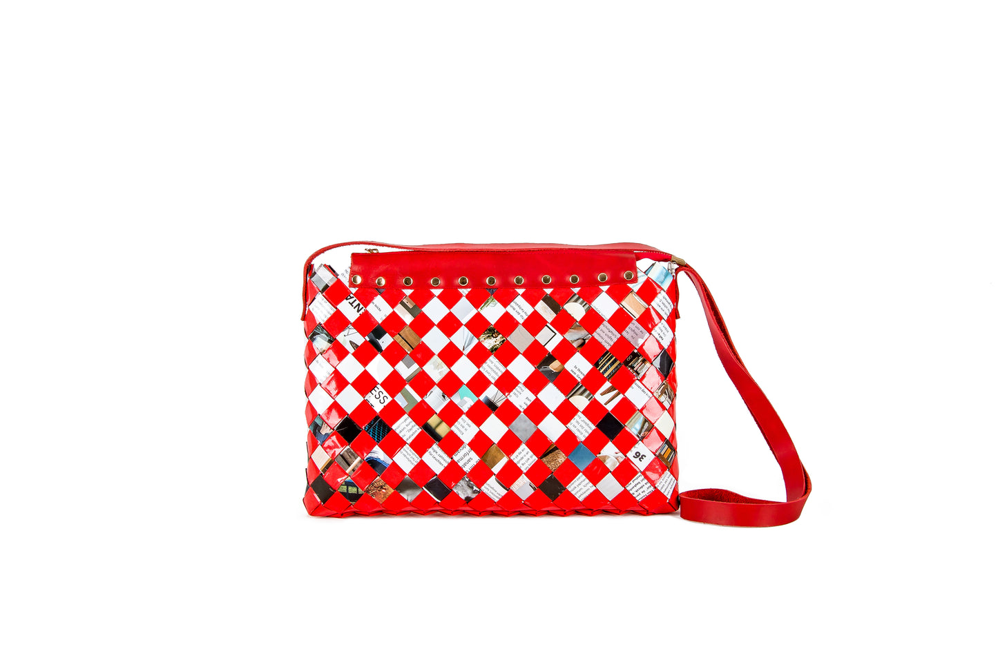 Red Velvet Handbag L