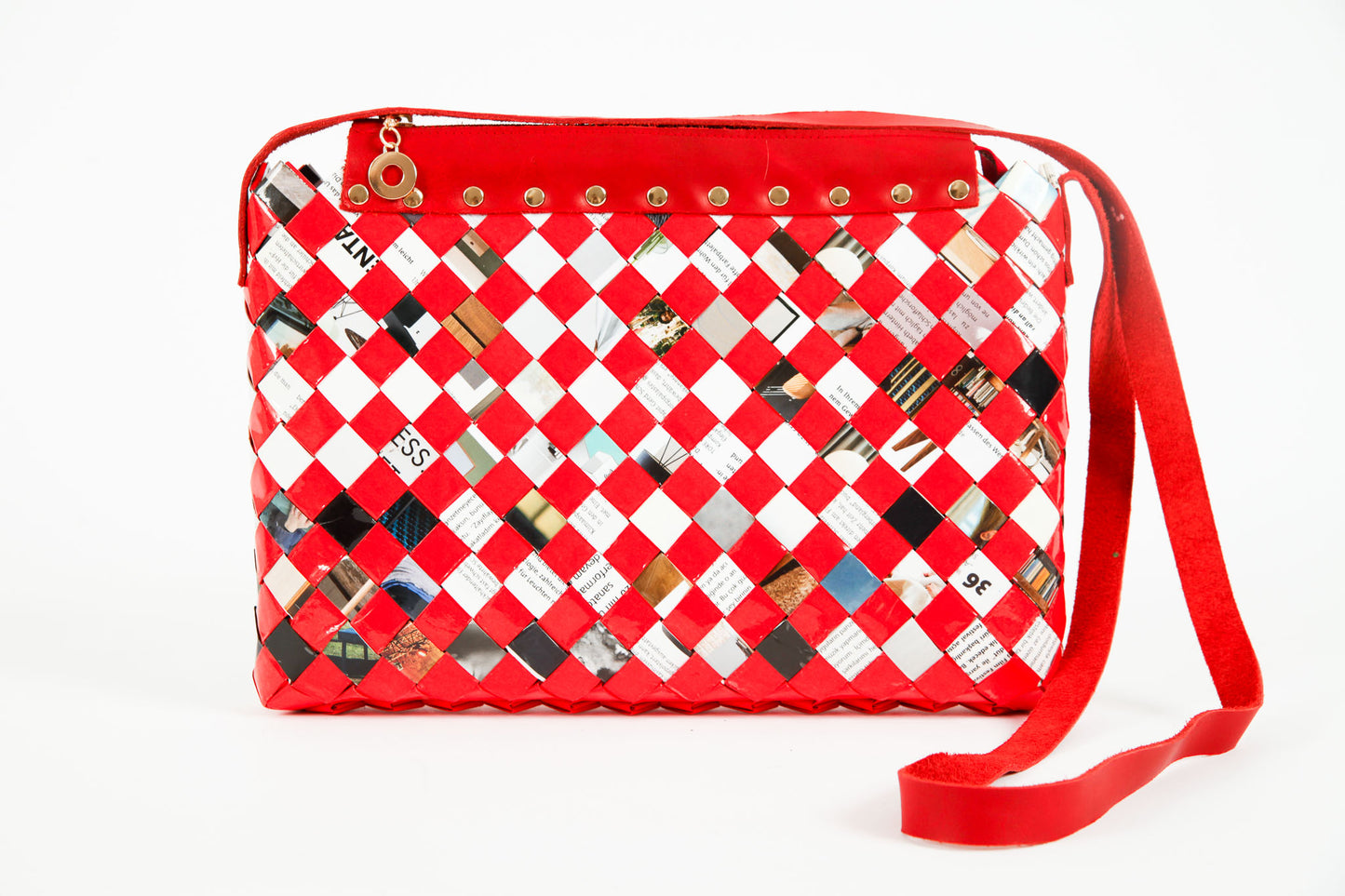 Red Velvet Handbag L