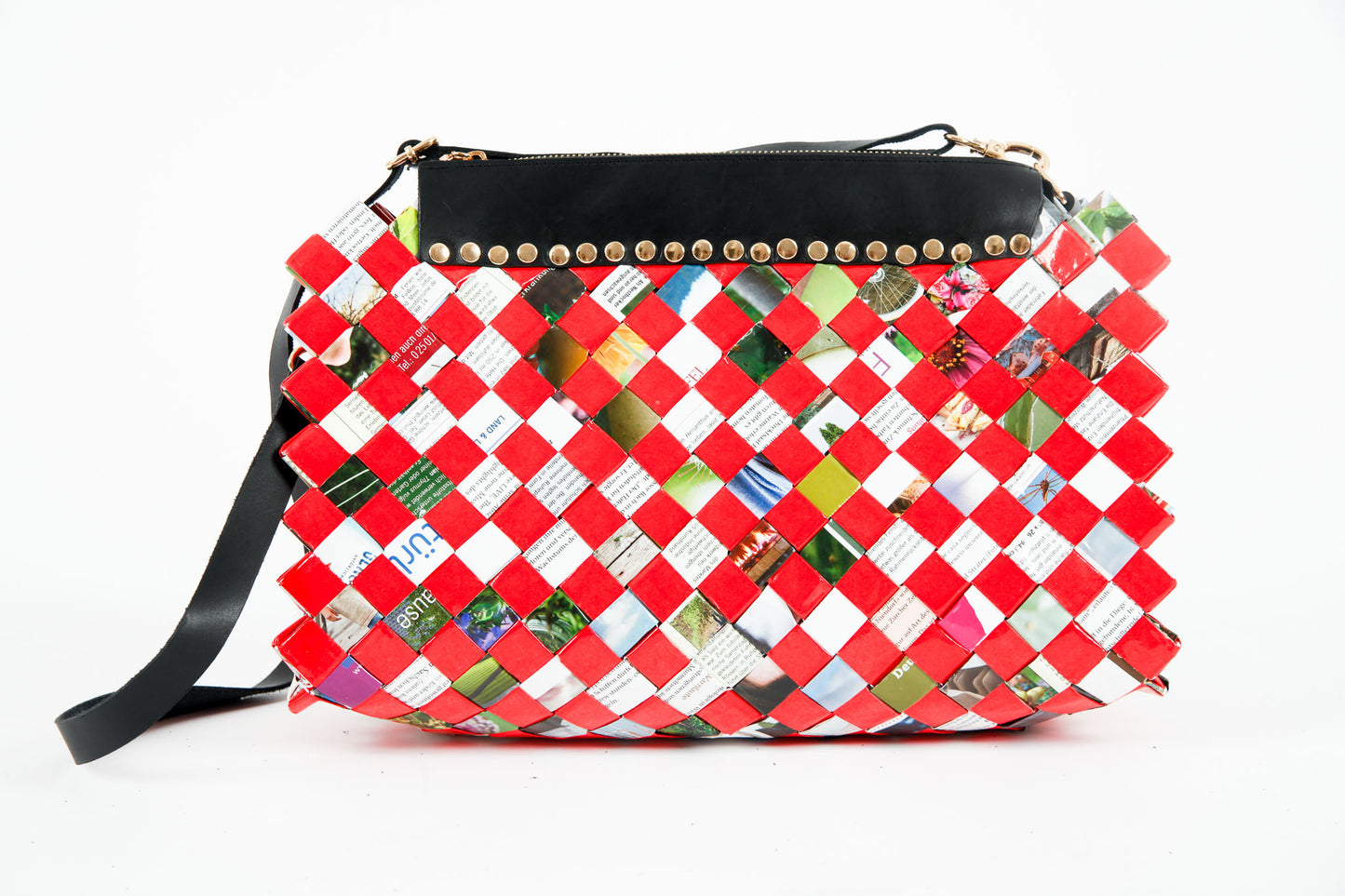 Red Velvet Handbag L