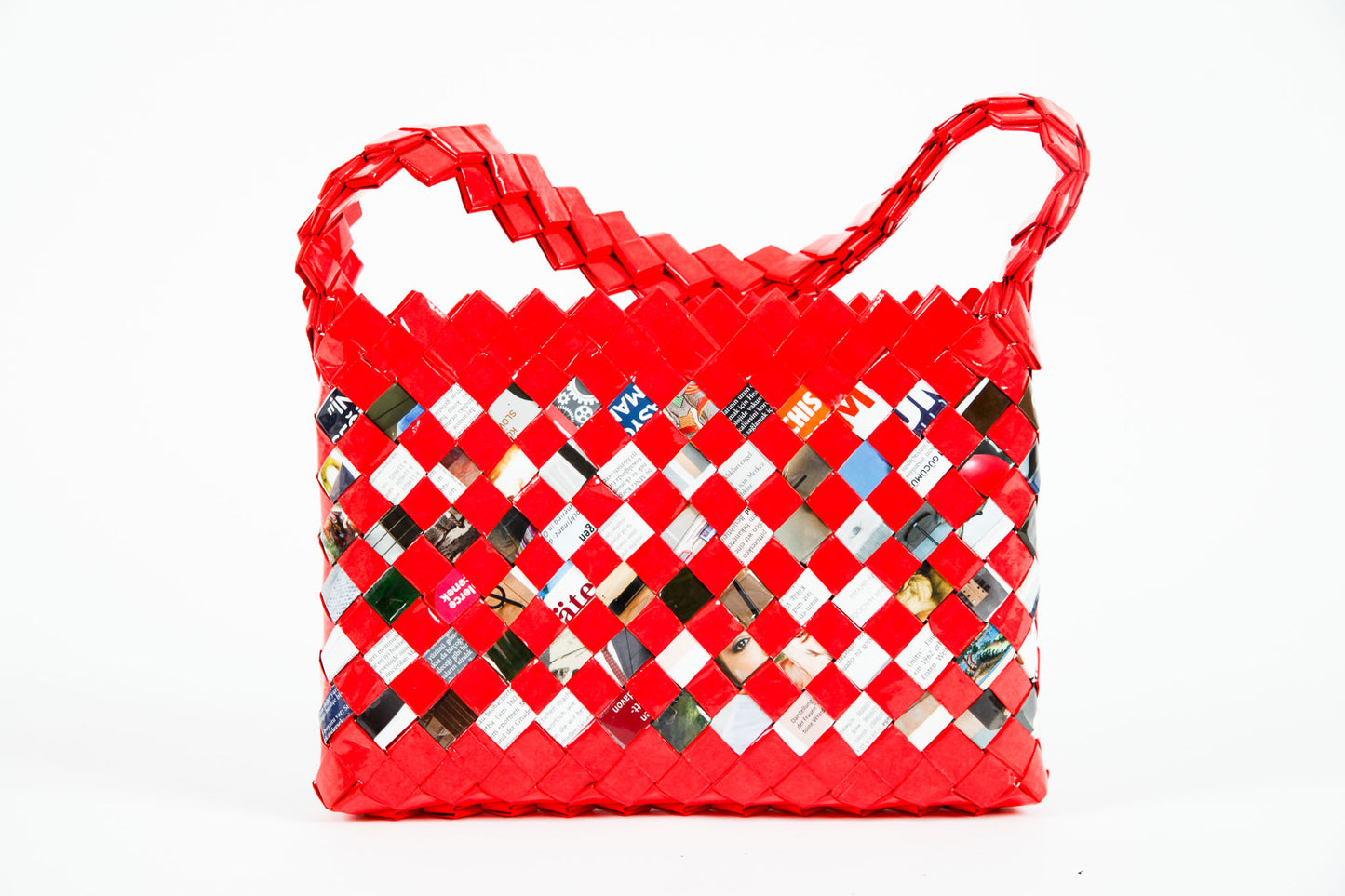 Red Velvet Handbag M