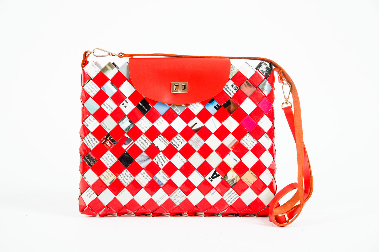 Red Velvet Handbag M
