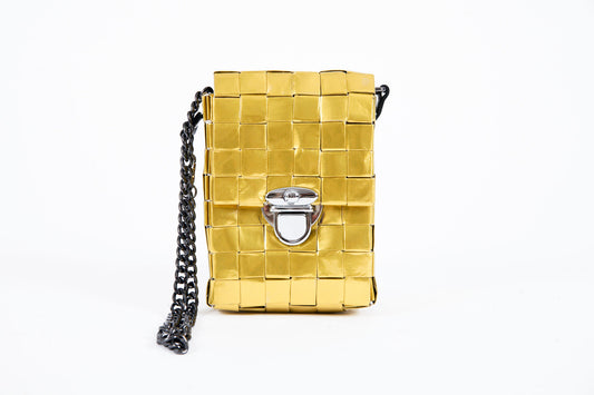 Old Gold Smartphone Handbag XS