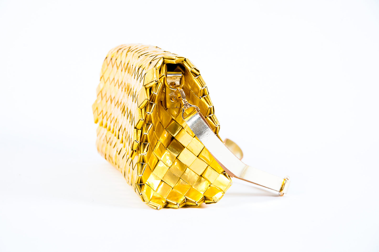 Gold Metallic Handbag M