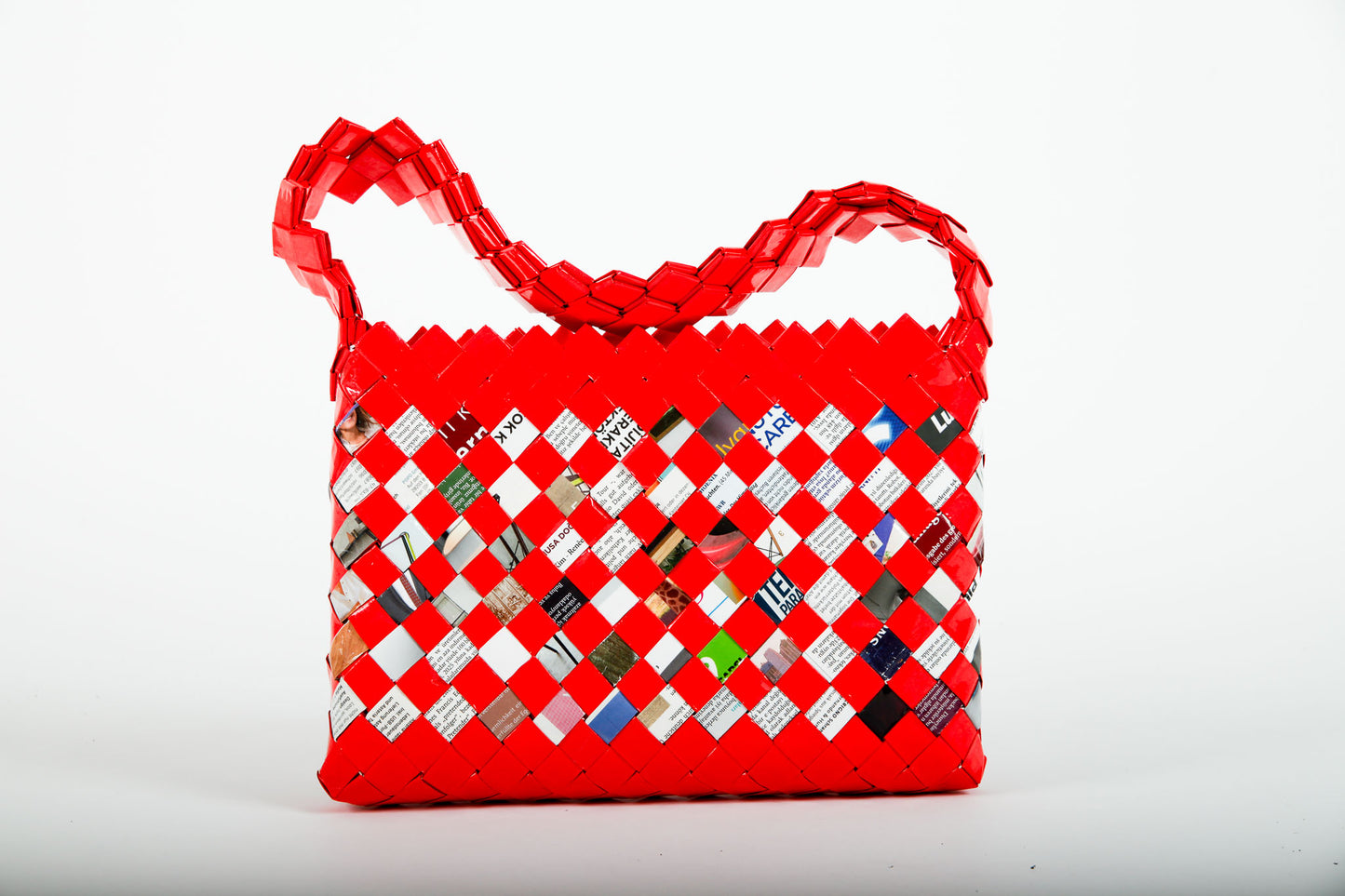 Red Velvet Handbag M