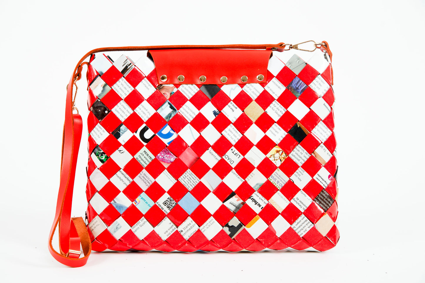 Red Velvet Handbag M