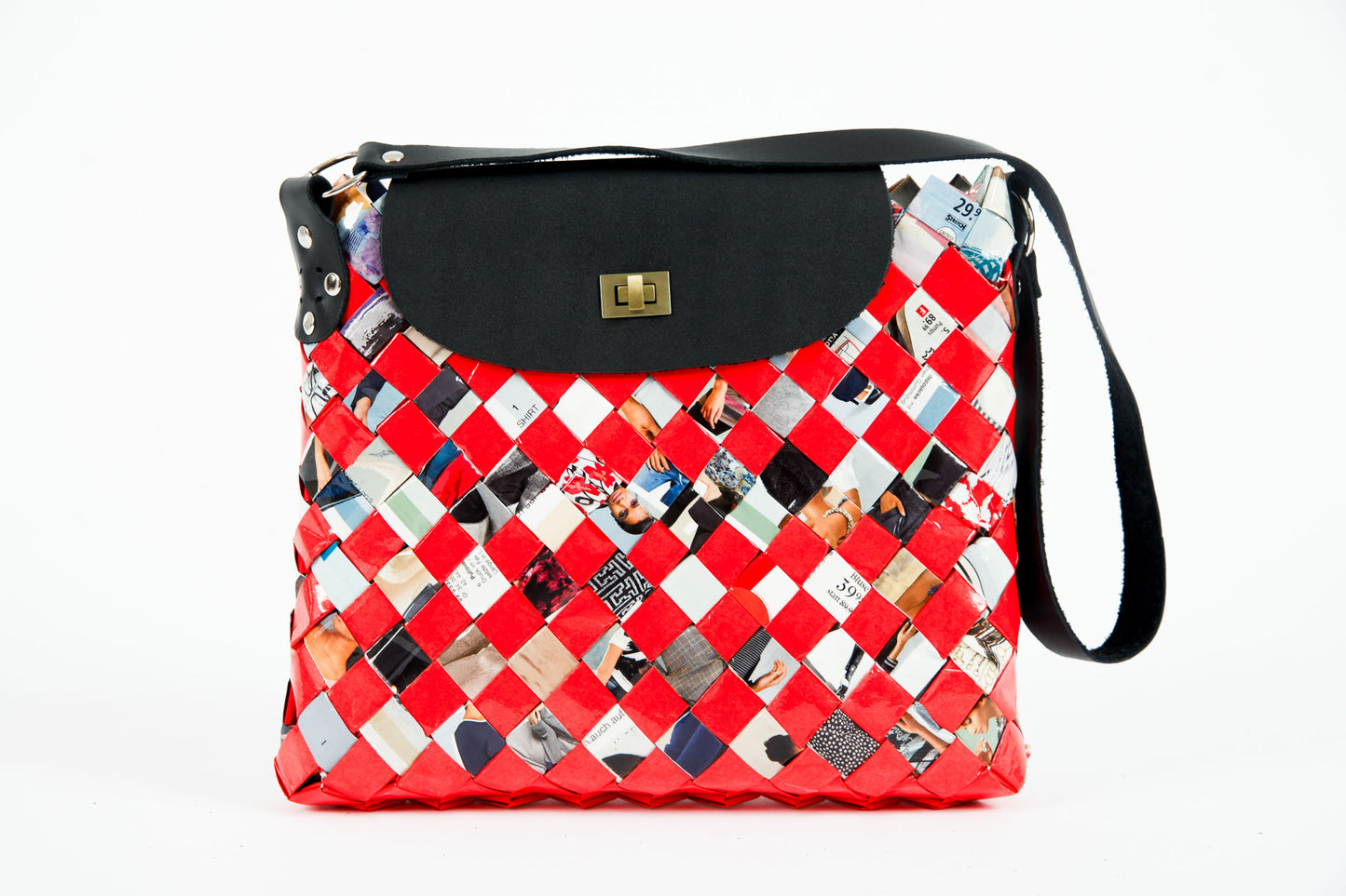 Red Velvet Handbag M