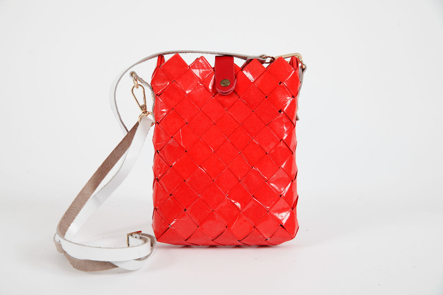 Red Velvet Smartphone Handbag XS