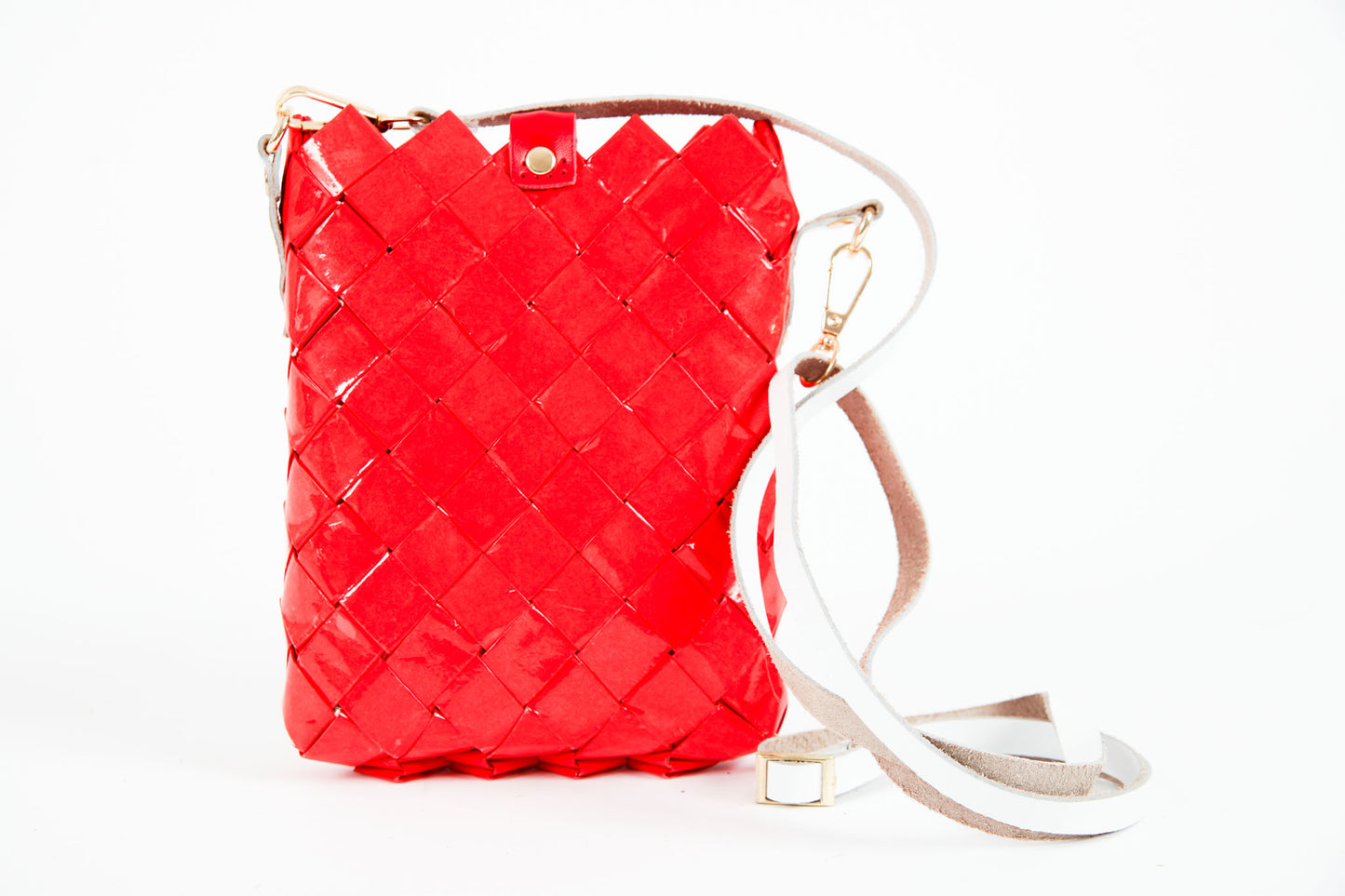 Red Velvet Smartphone Handbag XS